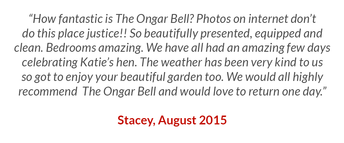 The Ongar Bell Testimonial